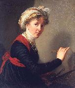 elisabeth vigee-lebrun Self-portrait oil